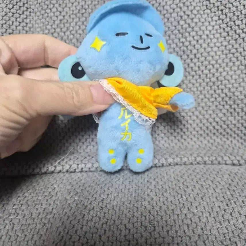[BUNJANG] Yukio Squid Plush Keychain / 귀여운 오징어 유키오 파랑이 인형 키링