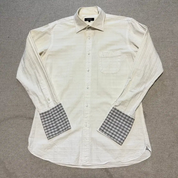 [BUNJANG] Burberry Black Label Cuff Shirt Size 42 / 버버리 블랙라벨 커프스 셔츠 42