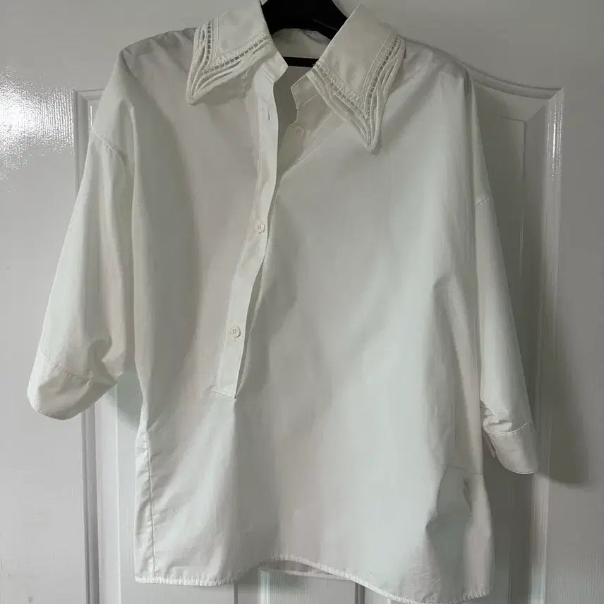 [BUNJANG] System Rats by.L Atelier Sample White Shirt / 한섬 래트바이티 샘플 화이트 셔츠