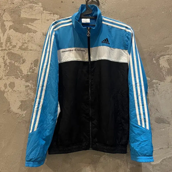 [BUNJANG] Adidas Color Block Windbreaker Jacket (Size S) / (S) 아디다스 배색 바람막이