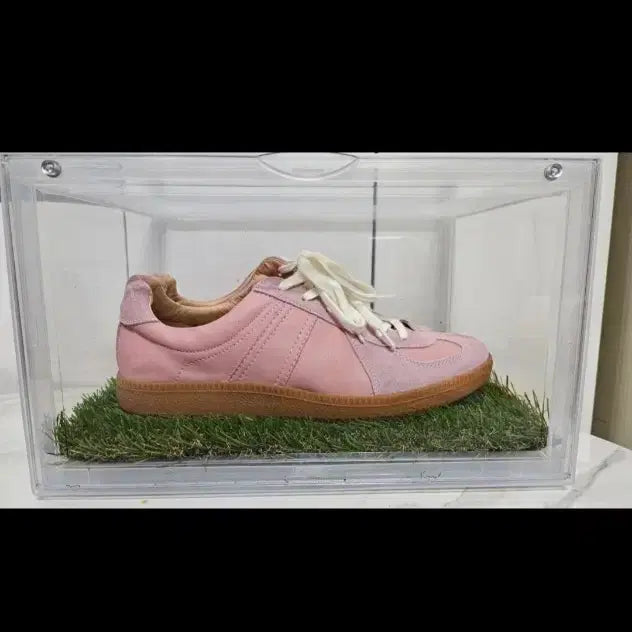 [BUNJANG] Shoopen Pink German Army Trainers / 슈펜 핑크 독일군