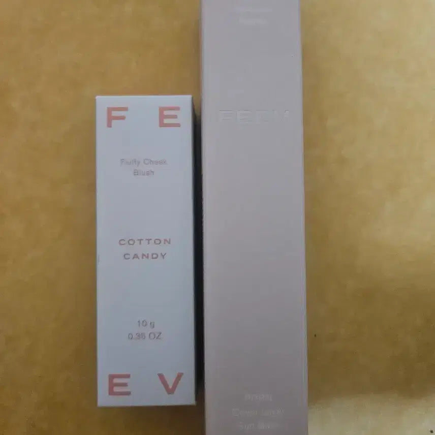 [BUNJANG] FEEV Fluffy Cheek Blush Cotton Candy + PDRN Cover Layer Sun Base / 피브 플러피 치크 블러쉬 코튼 캔디 + 피브 피디알엔 커버 레이어 선베이스
