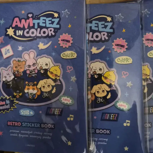 [BUNJANG] Anitiz Retro Sticker Book New / 애니티즈 레트로 스티커북 새상품