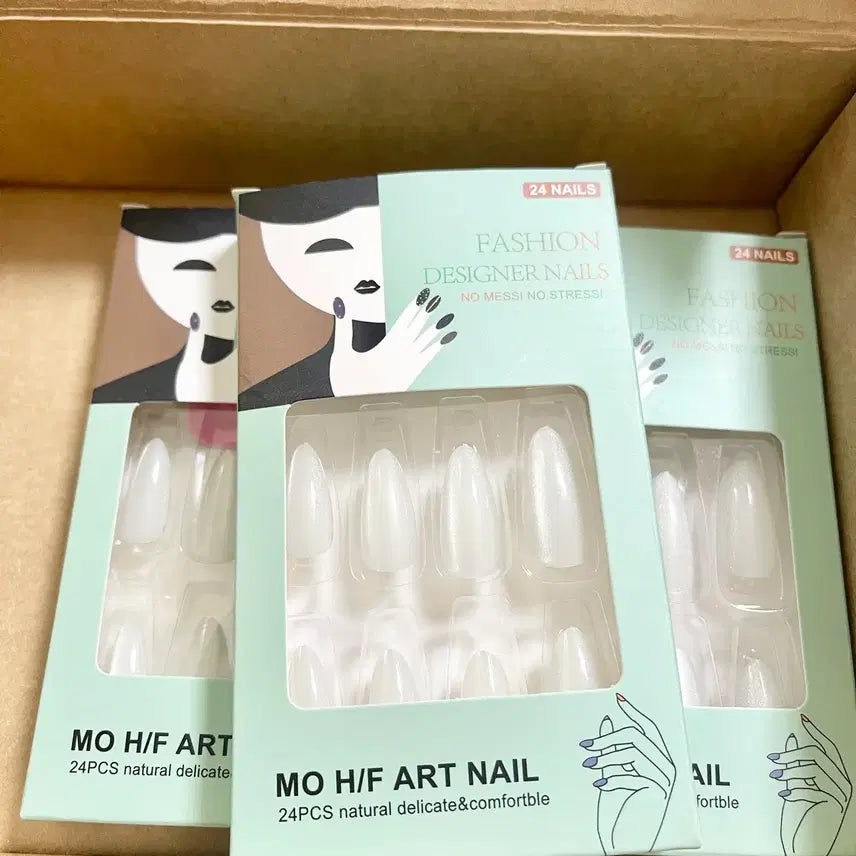 [BUNJANG] Magnetic Nail Tips 3 Pack Bundle / 자석네일팁 3팩 일괄