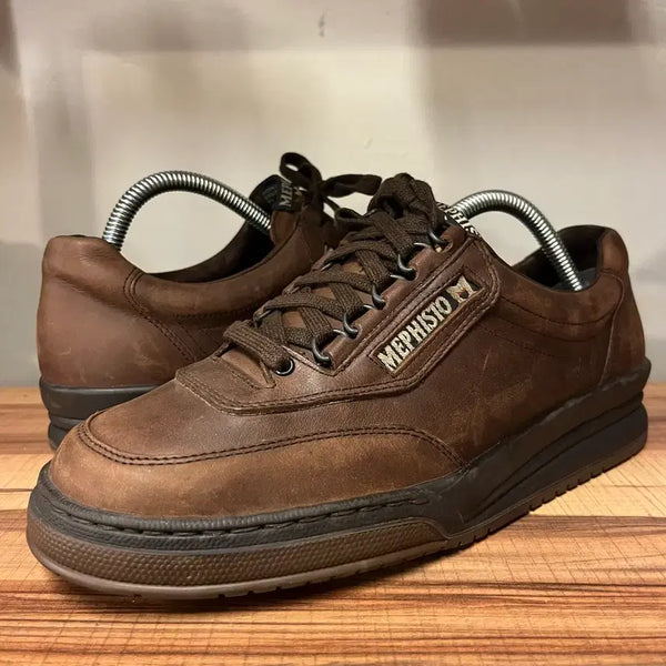 [BUNJANG] Mephisto Match Sneakers Brown / 메피스토 매치 스니커즈 브라운