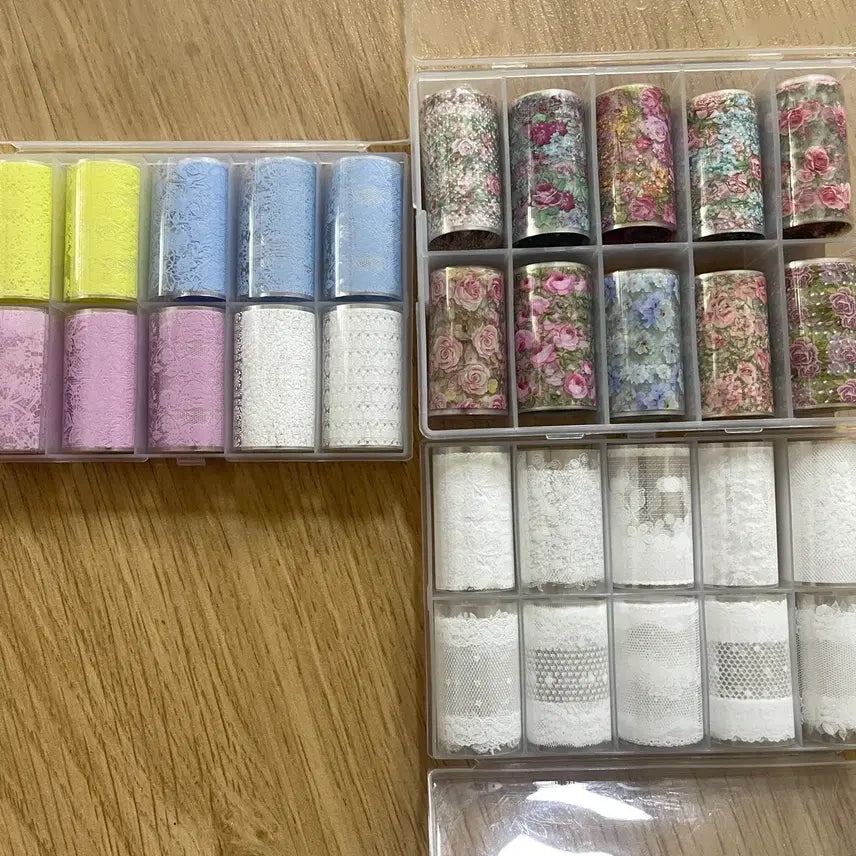 [BUNJANG] Nail Film 3 Pack Bundle Set / 네일필름 3팩일괄