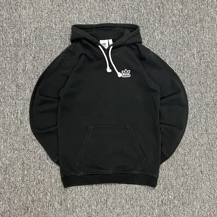 [BUNJANG] Adidas Trefoil Logo Patch Hoodie Size S / 아디다스 트레포일 와펜 후드티 S