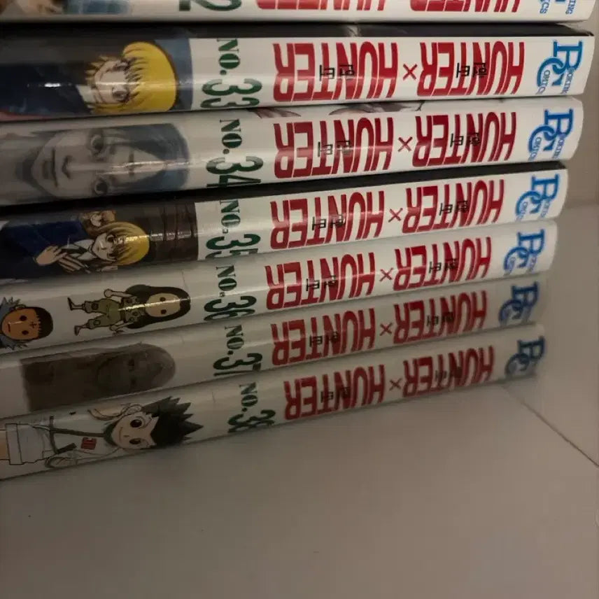 [BUNJANG] Hunter x Hunter Manga Volumes 32-38 / 헌터X헌터 만화책 32~38권 새상품