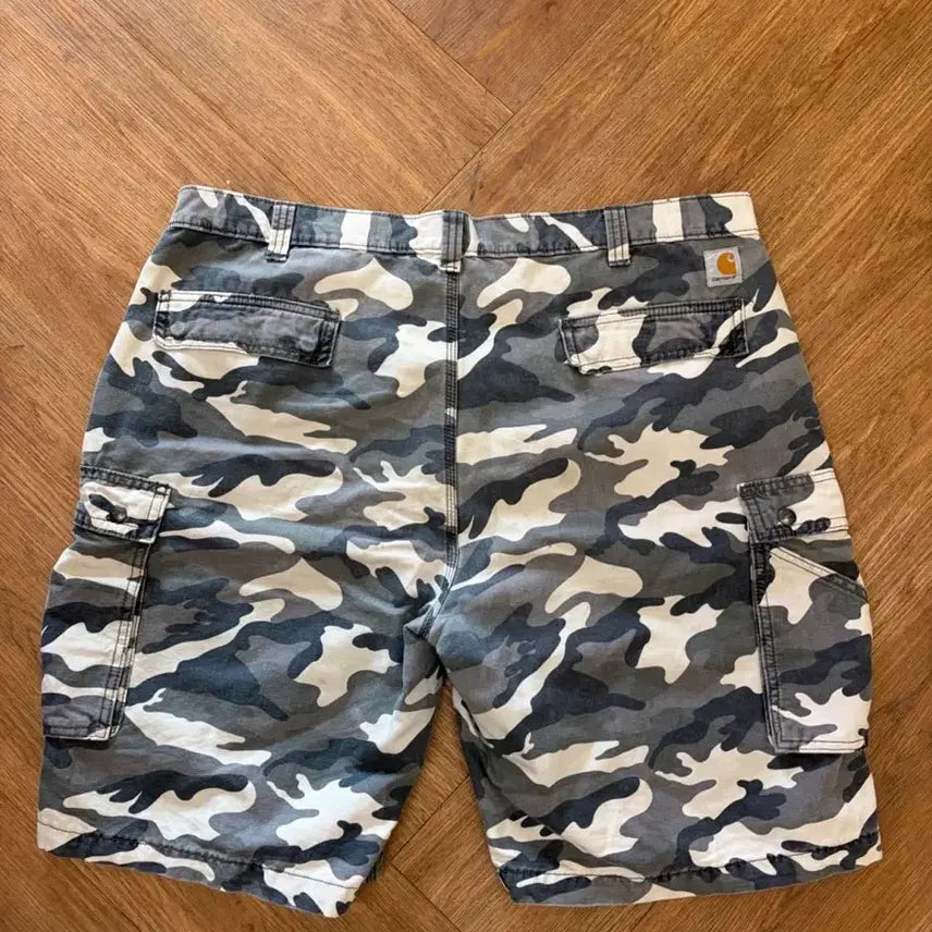 [BUNJANG] Carhartt Camo Cargo Shorts / N302. 칼하트 카모 카고쇼츠 반바지