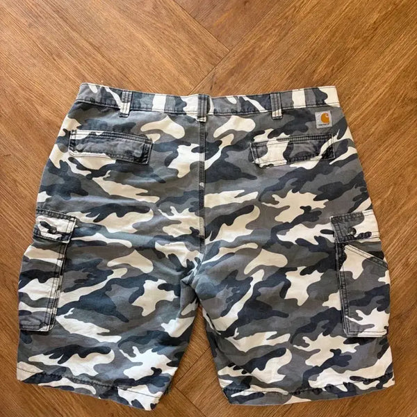[BUNJANG] Carhartt Camo Cargo Shorts / N302. 칼하트 카모 카고쇼츠 반바지