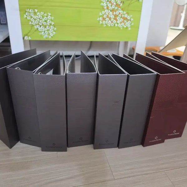[BUNJANG] Franklin Planner Classic Size Binder Set (Leather, PP, Paper) / 프랭클린 플래너 클래식사이즈 바인더 헤비츠 가죽 바인더