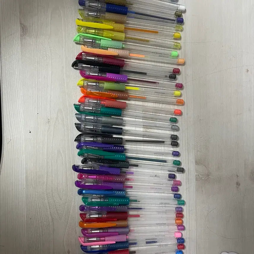 [BUNJANG] Daiso Gel Pen 37 Color Set / 다이소 젤펜 37색
