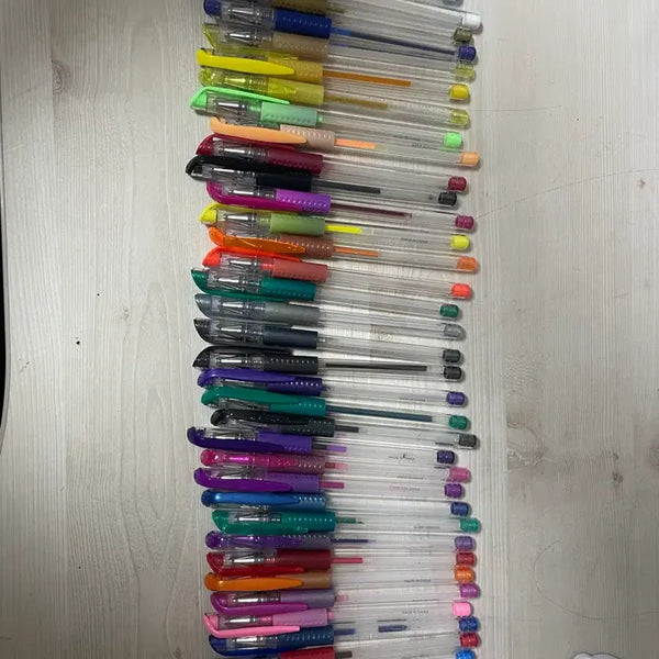 [BUNJANG] Daiso Gel Pen 37 Color Set / 다이소 젤펜 37색