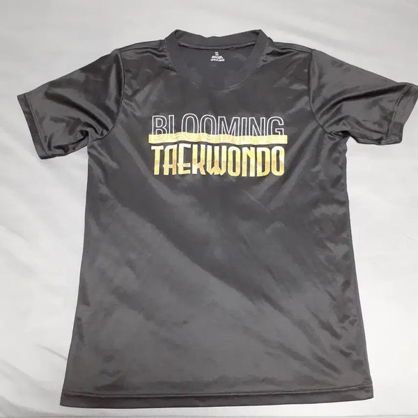 [BUNJANG] Blooming Taekwondo Short-Sleeve T-Shirt / 블루밍 태권도 반팔티(앞)