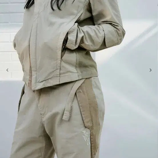 [BUNJANG] Cost Per Kilo Mini Moto Jacket Ivory / 코스트 퍼 킬로 Mini moto jacket ivory
