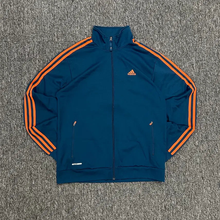 [BUNJANG] Adidas Teal Track Top Jersey 2XL / 아디다스 청록 트랙탑 져지 2XL