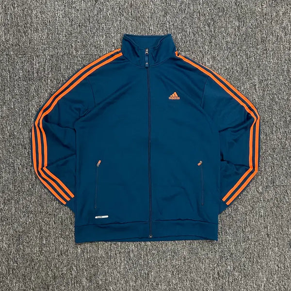 [BUNJANG] Adidas Teal Track Top Jersey 2XL / 아디다스 청록 트랙탑 져지 2XL