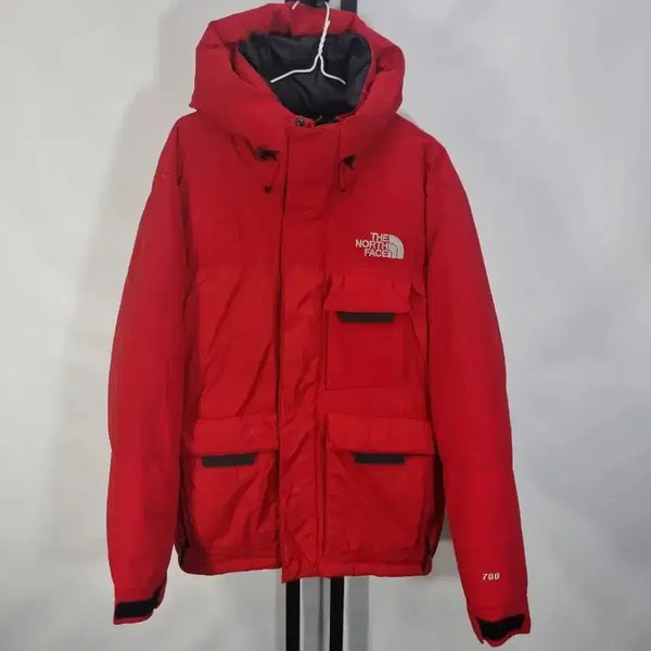 [BUNJANG] The North Face 700 Fill Power Red Down Jacket / 노스페이스 패딩 700 폴라 다운 자켓 레드 95