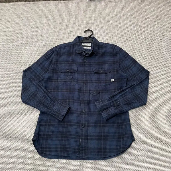 [BUNJANG] Beanpole Slim Fit Check Shirt / L 빈폴 슬림핀 체크 셔츠 남방 B.5421