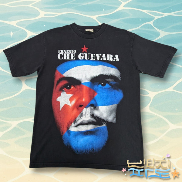 [BUNJANG] 90s Michael Che Guevara Graphic T-Shirt / L 90s MICHAEL 체게바라 반팔 티셔츠