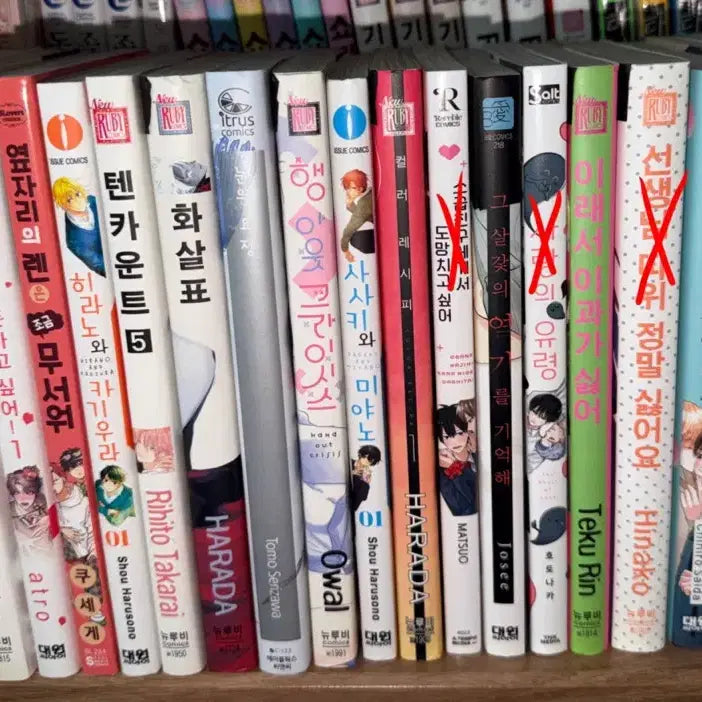[BUNJANG] BL Comic Books Bundle / bl만화책 급처