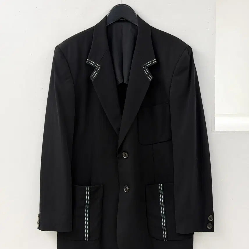 [BUNJANG] Y's Yohji Yamamoto Stitch Detail Tailored Jacket / 요지야마모토 Y's for men 스티치 디테일 자켓