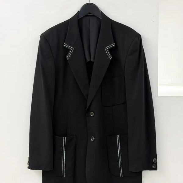 [BUNJANG] Y's Yohji Yamamoto Stitch Detail Tailored Jacket / 요지야마모토 Y's for men 스티치 디테일 자켓