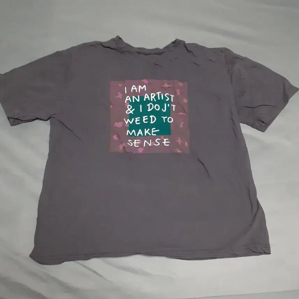 [BUNJANG] Graphic Print Short Sleeve T-Shirt / 그래픽 프린팅 나염  반팔티
