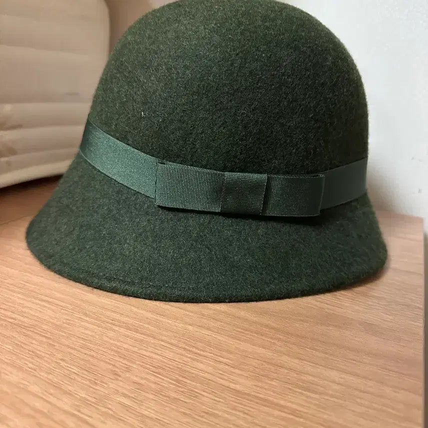 [BUNJANG] Uniqlo Wide Brim Fedora Hat Khaki / 유니클로 페도라 챙 넓은 모자 카키색