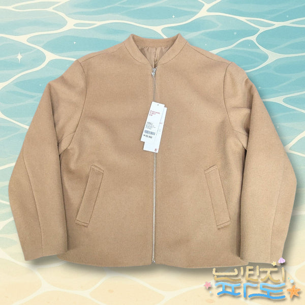 [BUNJANG] 8 Seconds Wool Blended Zip-Up Jacket (New) / 100 새제품 에잇세컨드 울블렌디드 집업자켓