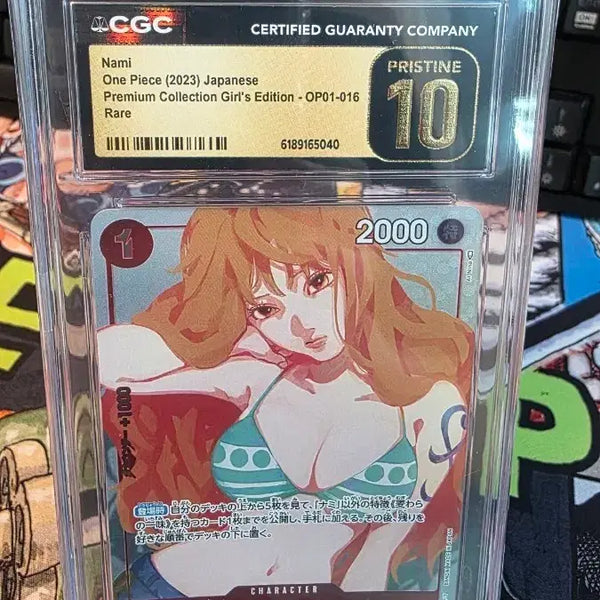 [BUNJANG] One Piece Card Nami CGC 10 / 원피스 카드 나미 CGC 10