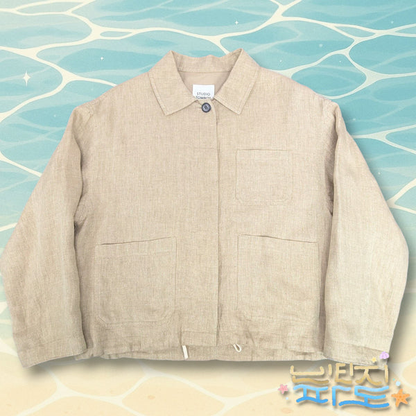 [BUNJANG] F Studio Tomboy 20SS Oversized Linen Jacket / F 스튜디오톰보이 20SS 오버핏 린넨자켓