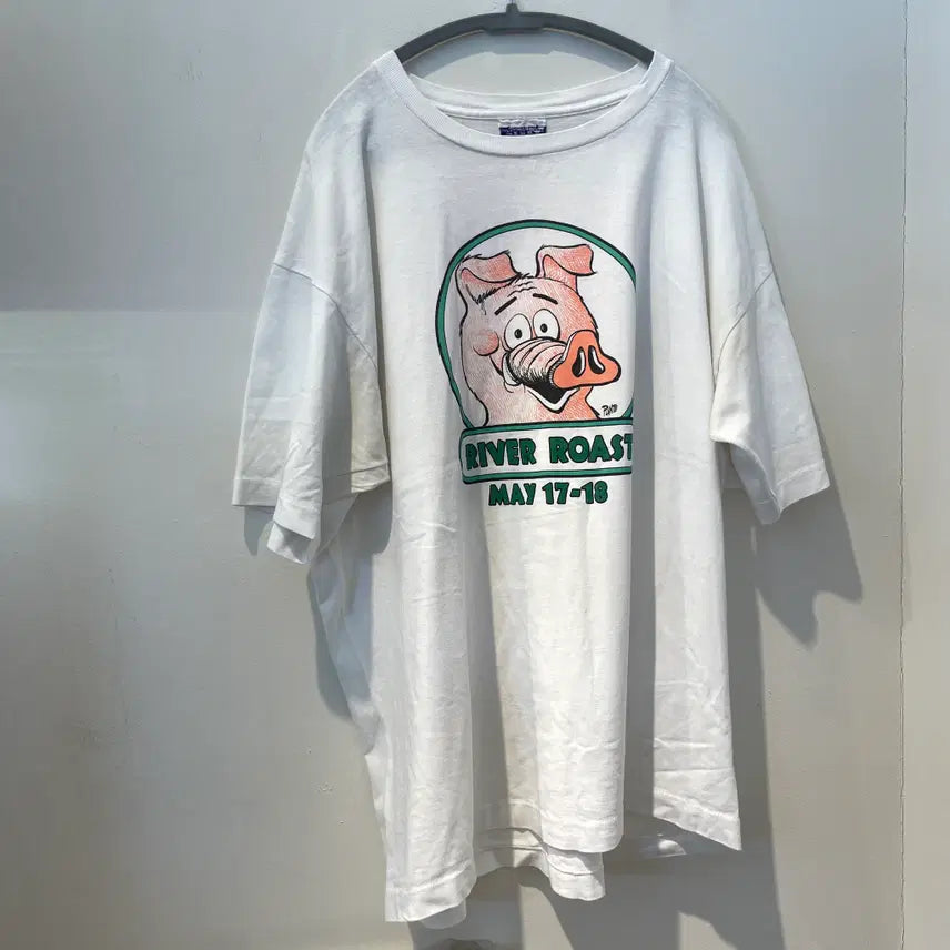 [BUNJANG] River Roast Vintage T-Shirt XL / River Roast T-shirts