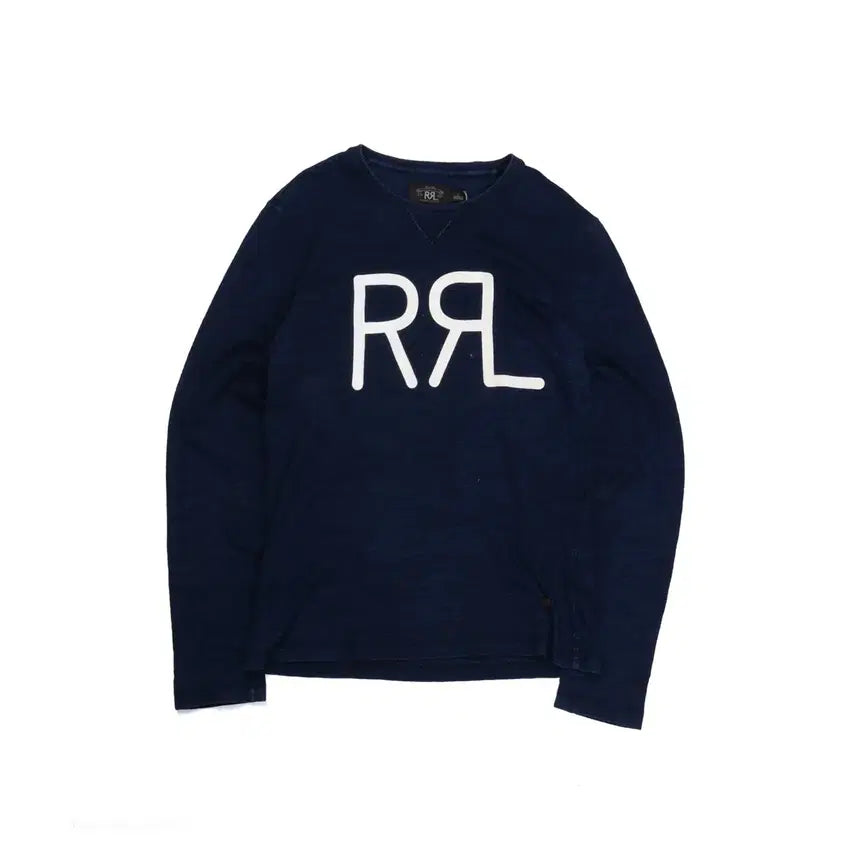 [BUNJANG] RRL Logo Printing Sweatshirt / 더블알엘 RRL Logo Printing Sweatshirt