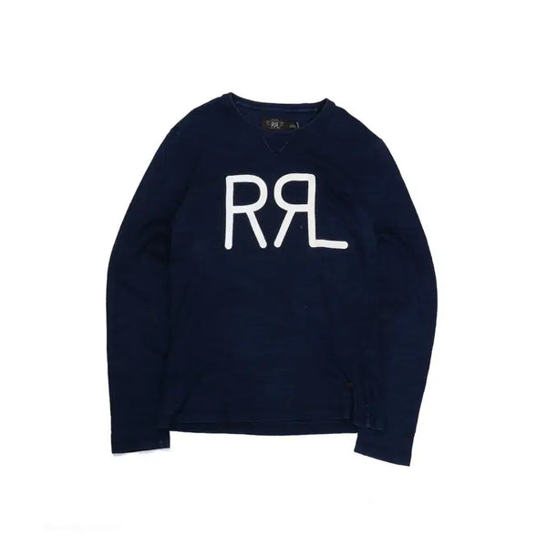 [BUNJANG] RRL Logo Printing Sweatshirt / 더블알엘 RRL Logo Printing Sweatshirt
