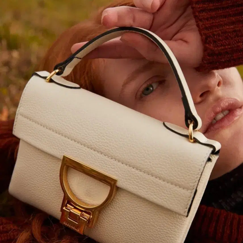 [BUNJANG] Coccinelle Women's Ivory Shoulder Bag / 코치넬리 여성 숄더백 아이보리