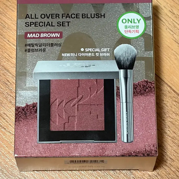 [BUNJANG] 2SLeash4 All Over Face Blush Mad Brown (Sealed) / 투슬래시포 올 오버 페이스 블러쉬 매드 브라운 블러셔 미개봉