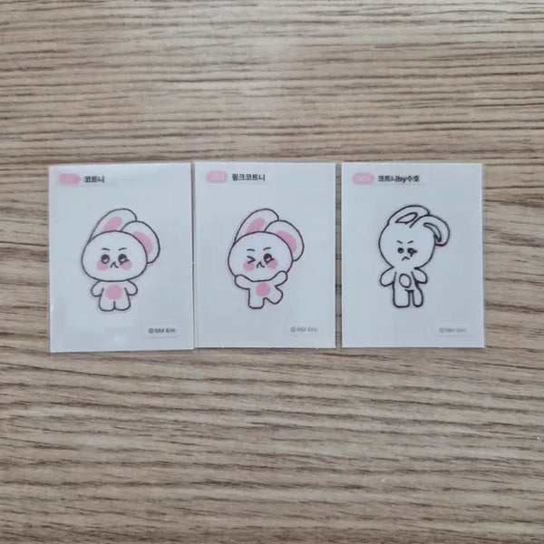 [BUNJANG] EXO SUHO "EXO's Ladder" Courtney P.O.B. Sticker Bundle Set / (일괄풀셋) 엑소 수호 준면 뭉치즈 코트니 띠부실