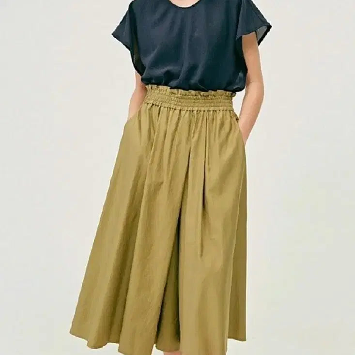 [BUNJANG] Qualtro Banding Pants / 시스템)퀄로트 밴딩 팬츠