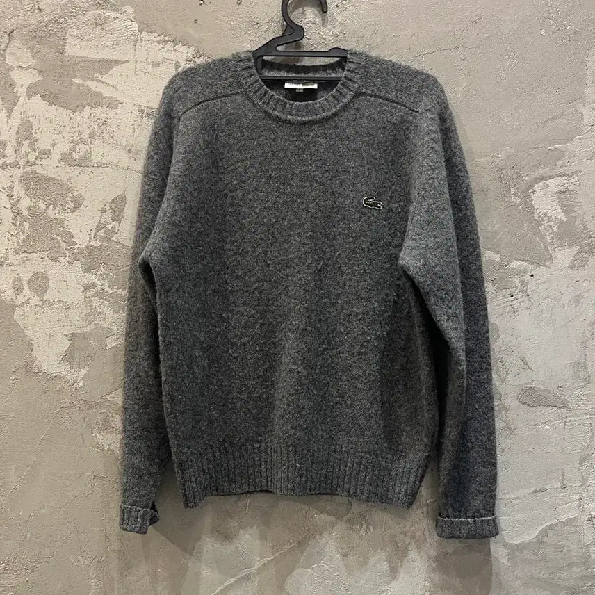 [BUNJANG] Lacoste Grey Knit Sweater Size 95 / (95추천) 라코스테 니트