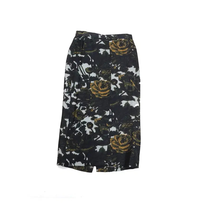 [BUNJANG] Dries Van Noten Floral Silk Skirt Size 36 / 드리스 반 노튼 Fries Van Noten Floral Silk Skirt