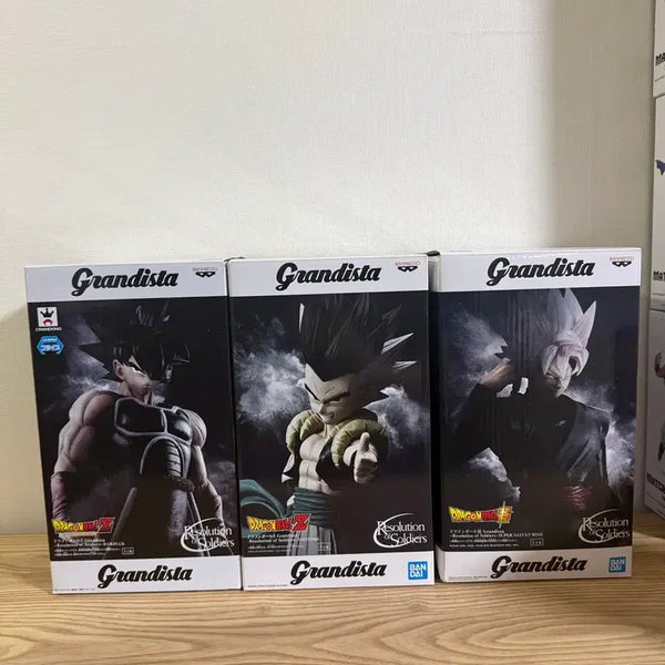 [BUNJANG] Dragon Ball Grandista Bardock, Gotenks, Rosé Figures Bundle Set / 드래곤볼 그란디스타 버독,오천크스,로제