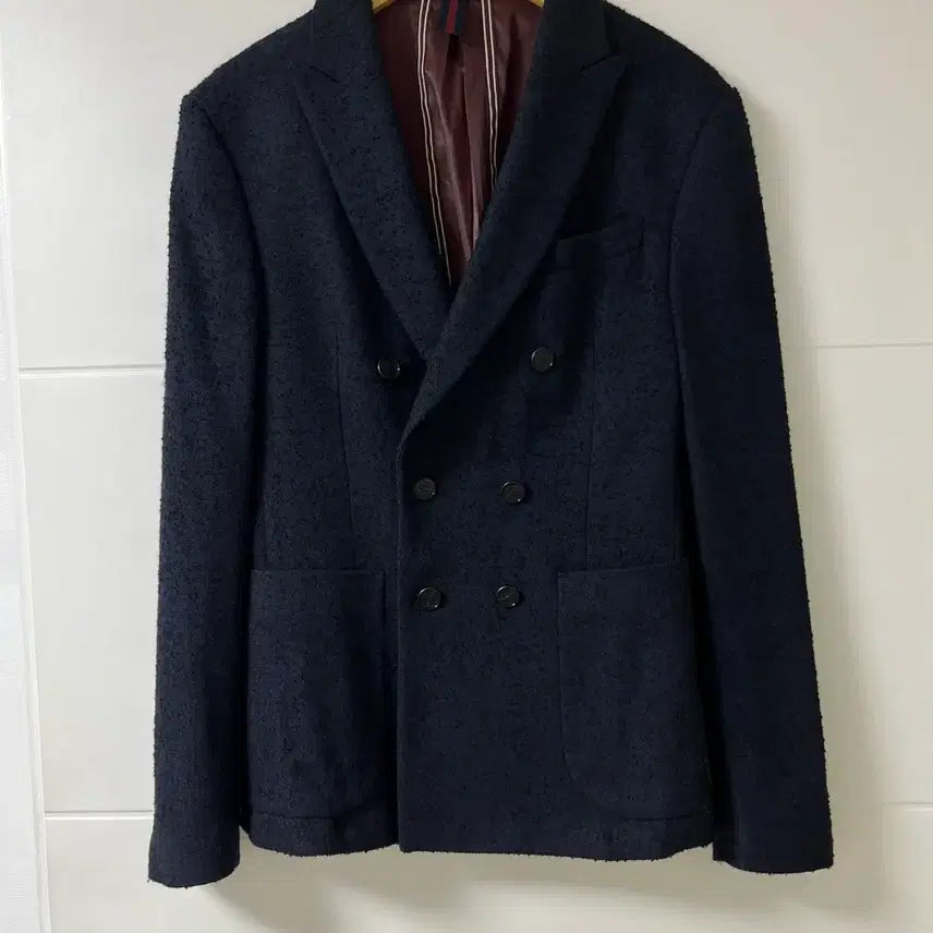 [BUNJANG] Zara Double Button Blazer Jacket Navy EUR 46 / 자라 자켓 자라 블레이져