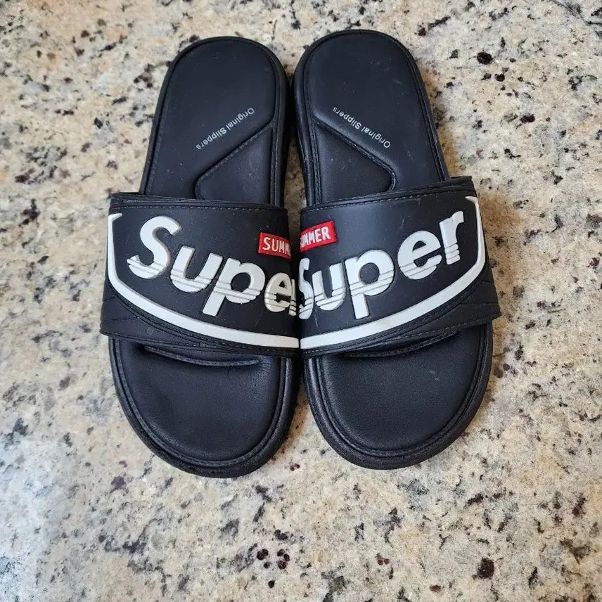 [BUNJANG] Supermeet Soft Cushion Slippers (Size 270-275) / 슈퍼카미트 소프트 쿠션 슬리퍼 (270~275)