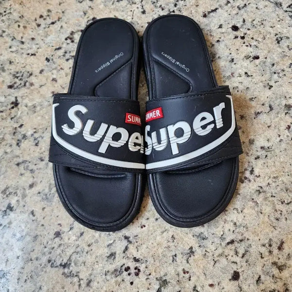 [BUNJANG] Supermeet Soft Cushion Slippers (Size 270-275) / 슈퍼카미트 소프트 쿠션 슬리퍼 (270~275)