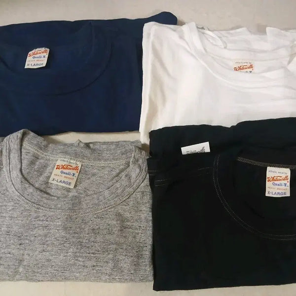 [BUNJANG] Whitesville Heavyweight T-Shirt Bundle Set XL / 화이츠빌 헤비웨이트 반팔 XL 4가지 색깔 일괄