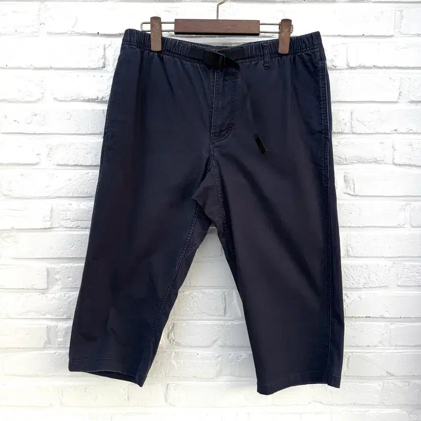 [BUNJANG] Gramicci Washed Cotton Half Pants Navy L / Gramicci 네이비 워싱 코튼 하프팬츠
