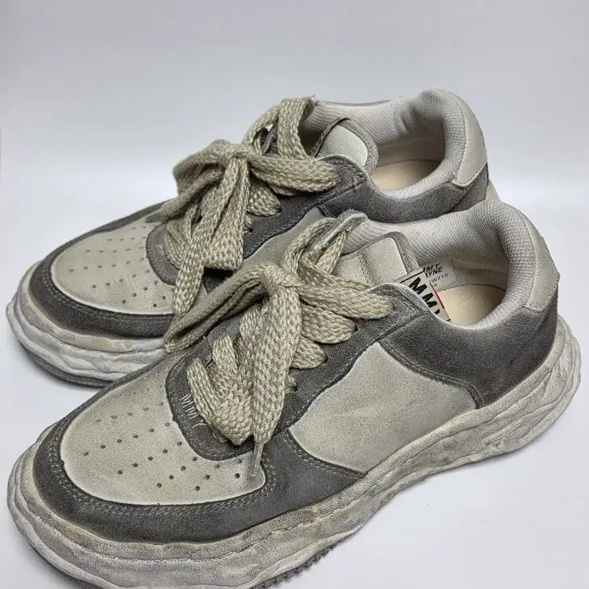[BUNJANG] Maison Mihara Yasuhiro Wayne Distressed Sneakers / MAISON 메종 미하라 야스히로
