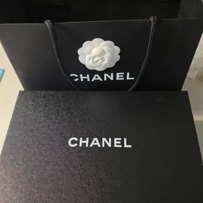 [BUNJANG] Chanel Shopping Bag with Box Set / 샤넬 쇼핑백 박스 포함