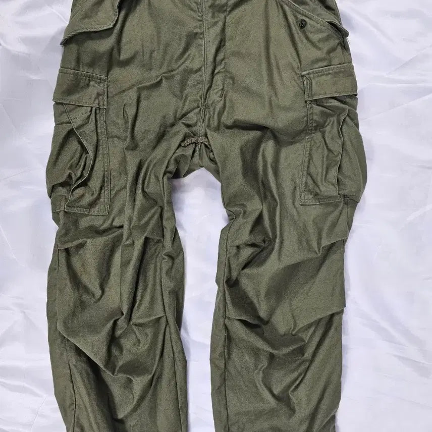 [BUNJANG] US Army Cargo Pants Silver Zipper Size 32 / 미군팬츠은지퍼